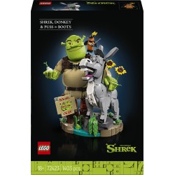 LEGO® Shrek: Σρεκ, Γάιδαρος & Γάτος Σπιρουνάτος, Σετ με φιγούρες 72423 72423 5702018085769