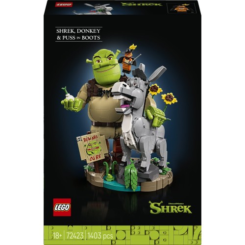 LEGO® Shrek: Σρεκ, Γάιδαρος & Γάτος Σπιρουνάτος, Σετ με φιγούρες 72423 72423 5702018085769