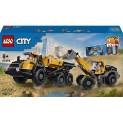 LEGO® City Ανατρεπόμενο Φορτηγό & Φορτωτής - Παιχνίδι οικοδομής 60494 60494 5702018056851
