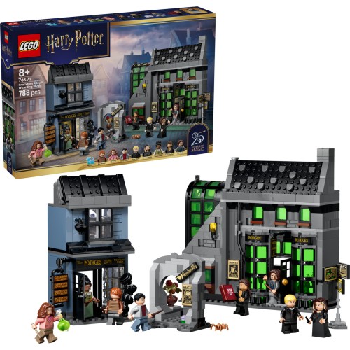 LEGO Harry Potter knockturn alley wizarding shops 76471 5702018063460