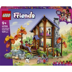 LEGO® Friends Άνετο Σπιτάκι στο Φθινοπωρινό Δάσος, Παιχνίδι κατασκευής 42705 42705 5702018060629