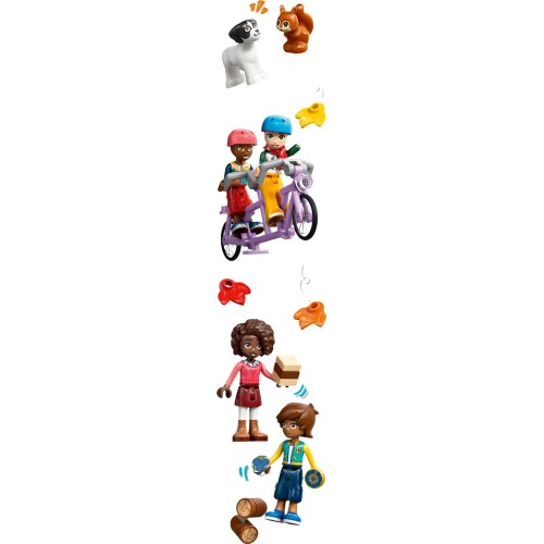LEGO® Friends Άνετο Σπιτάκι στο Φθινοπωρινό Δάσος, Παιχνίδι κατασκευής 42705 42705 5702018060629