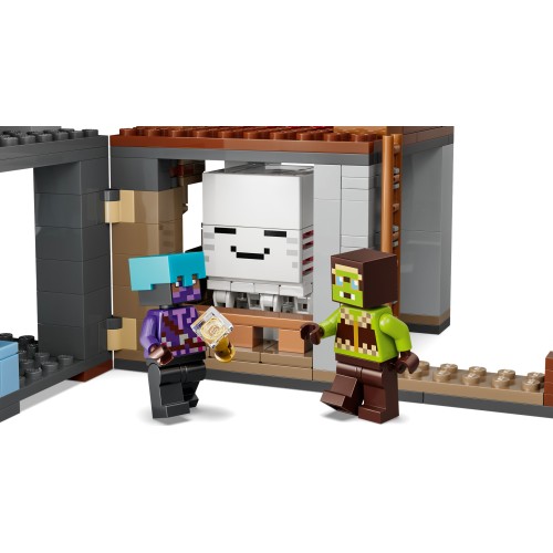 LEGO® Minecraft® Σταθμός Αερικών, Παιχνίδι gamer για παιχνίδι μίμησης 21597 21597 5702018056066