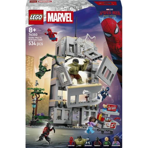 Marvel Avengers LEGO®  Marvel Επική Σύγκρουση Σπάιντερ-Μαν vs. Χαλκ 76350 76350 5702018063330