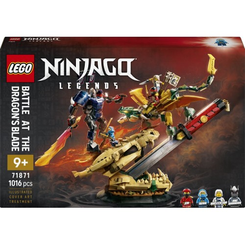 LEGO ninjago battle at the dragons blade 71871 5702018055786