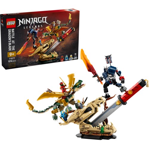 LEGO ninjago battle at the dragons blade 71871 5702018055786