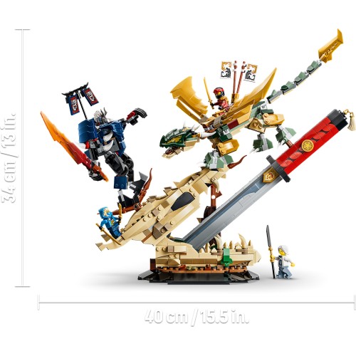 LEGO ninjago battle at the dragons blade 71871 5702018055786