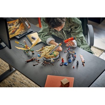 LEGO ninjago battle at the dragons blade 71871 5702018055786