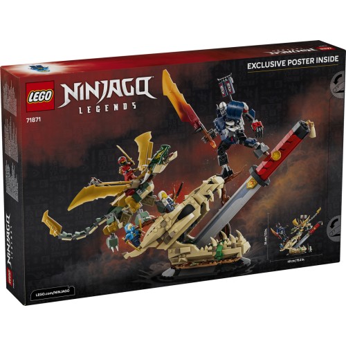 LEGO ninjago battle at the dragons blade 71871 5702018055786