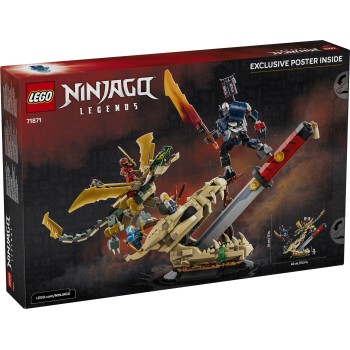 LEGO ninjago battle at the dragons blade 71871 5702018055786