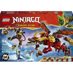 LEGO® NINJAGO® Μετατρεπόμενη Εξωστολή Δράκος της Γουάιλντ-φάιερ 71868 71868 5702018055823