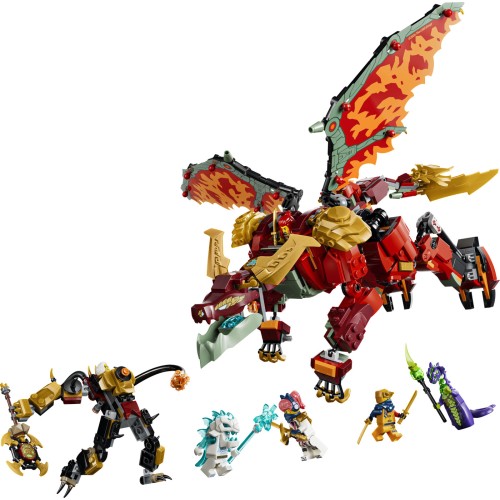 LEGO ninjago wyldfyres transforming dragon mech 71868 5702018055823