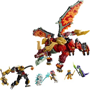 LEGO ninjago wyldfyres transforming dragon mech 71868 5702018055823