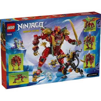 LEGO® NINJAGO® Μετατρεπόμενη Εξωστολή Δράκος της Γουάιλντ-φάιερ 71868 71868 5702018055823