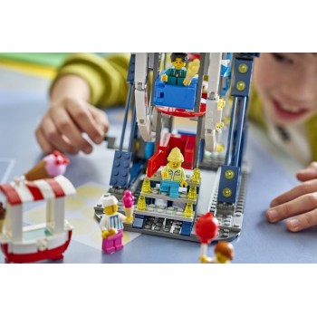 LEGO® Creator 3 σε 1 Εμβληματική Ρόδα του Λούνα Παρκ, Παιχνίδι κατασκευής 31389 31389 5702018054826