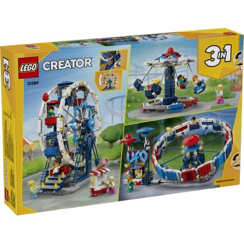 LEGO® Creator 3 σε 1 Εμβληματική Ρόδα του Λούνα Παρκ, Παιχνίδι κατασκευής 31389 31389 5702018054826