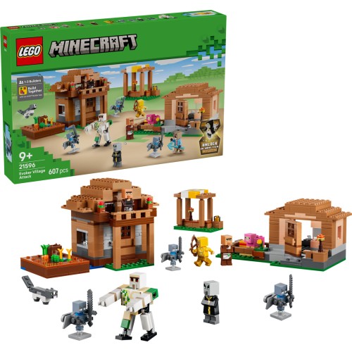 LEGO minecraft evoker village attack 21596 5702018056059