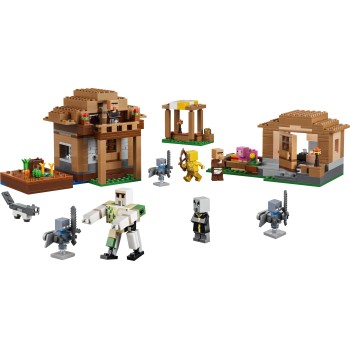 LEGO® Minecraft® Επίθεση Επικαλεστών στο Χωριό, Σετ παιχνιδιού 21596 21596 5702018056059