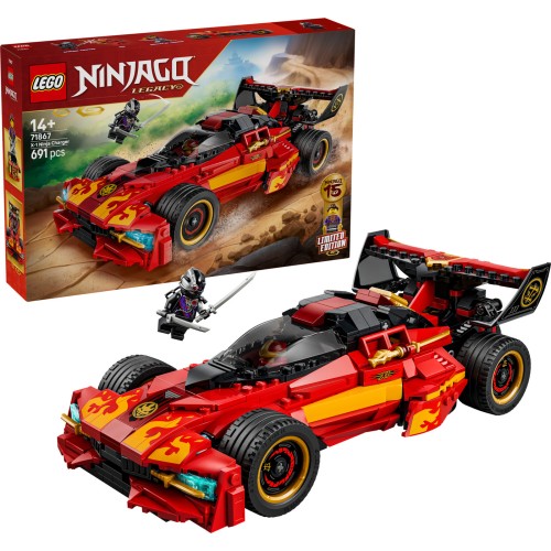 LEGO® NINJAGO® Εφόρμηση X-1 Νίντζα 15η Επέτειος, Παιχνίδι 71867 71867 5702018055755