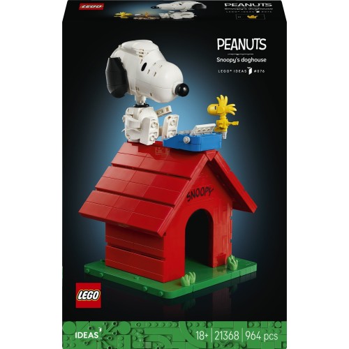 LEGO Ideas peanuts: snoopys doghouse 21368 5702018066300