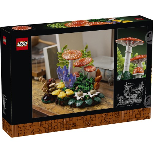 LEGO Botanicals woodland mushrooms 11505 5702018061800
