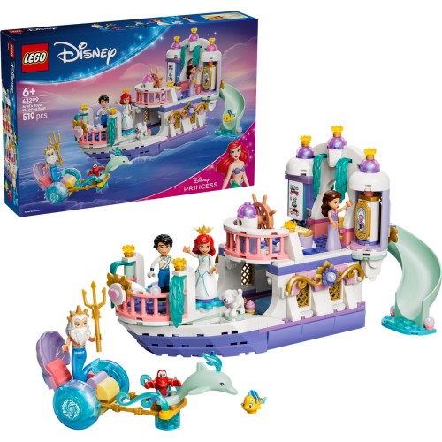 LEGO Disney and Pixar’s Lightyear Ariels Royal Wedding Boat 43299 5702018066874