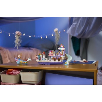 LEGO®  Disney Princess Βασιλικό Γαμήλιο Σκάφος της Άριελ 43299 43299 5702018066874