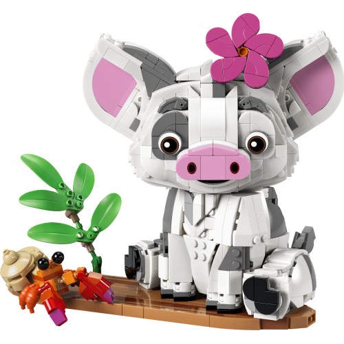 LEGO® | Disney Βαϊάνα Πούα, Διακοσμητικό παιχνίδι κατασκευής με γουρουνάκι 43292 43292 5702018066805