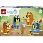 LEGO® Bluey Η Οικογένεια της Μπλούι από Τουβλάκια, Σετ φιγούρων 11217 11217 5702018069493