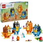LEGO® Bluey Η Οικογένεια της Μπλούι από Τουβλάκια, Σετ φιγούρων 11217 11217 5702018069493