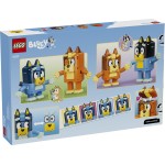 LEGO® Bluey Η Οικογένεια της Μπλούι από Τουβλάκια, Σετ φιγούρων 11217 11217 5702018069493