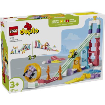 LEGO® DUPLO® Town 3 σε 1 Δημιουργικές Ράμπες με Οχήματα 10478 10478 5702018056561