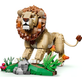 LEGO® Creator 3 σε 1 Άγρια Ζώα: Μεγαλοπρεπές Λιοντάρι, Παιχνίδι 31386 31386 5702018054802