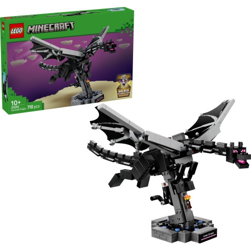 LEGO® Minecraft® Ο Δράκος Τελειωτής, Διακοσμητικό από το βιντεοπαιχνίδι 21595 21595 5702018056042
