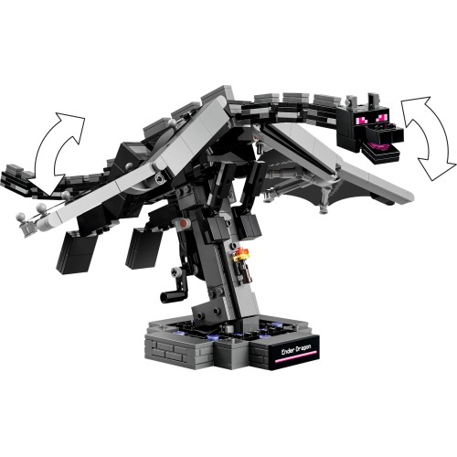 LEGO® Minecraft® Ο Δράκος Τελειωτής, Διακοσμητικό από το βιντεοπαιχνίδι 21595 21595 5702018056042