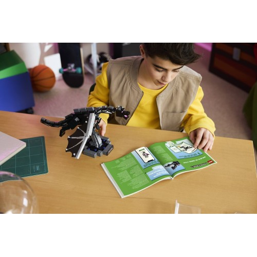 LEGO® Minecraft® Ο Δράκος Τελειωτής, Διακοσμητικό από το βιντεοπαιχνίδι 21595 21595 5702018056042