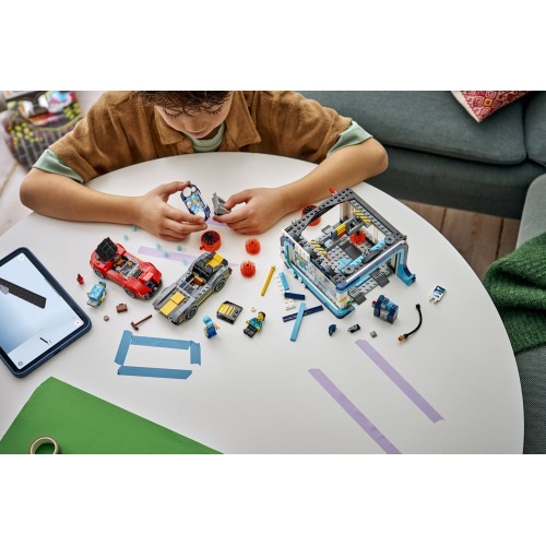 LEGO® City Πλυντήριο Αυτοκινήτων Drive-through - Σετ κατασκευής 60497 60497 5702018056882