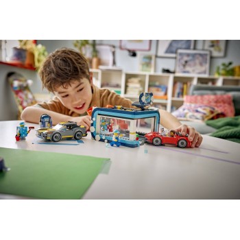 LEGO® City Πλυντήριο Αυτοκινήτων Drive-through - Σετ κατασκευής 60497 60497 5702018056882