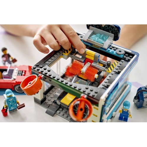LEGO® City Πλυντήριο Αυτοκινήτων Drive-through - Σετ κατασκευής 60497 60497 5702018056882