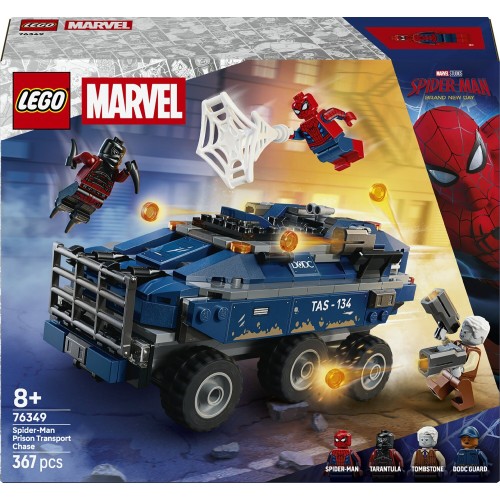 LEGO Marvel Avengers Heroes Marvel Spider-man Prison Transport Chase 76349 5702018063323