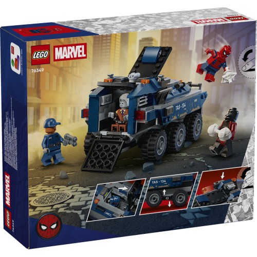 LEGO Marvel Avengers Heroes Marvel Spider-man Prison Transport Chase 76349 5702018063323