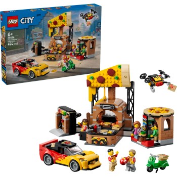 LEGO City Pizza Delivery Experience With Vehicles 60496 5702018056875