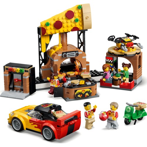 LEGO City Pizza Delivery Experience With Vehicles 60496 5702018056875