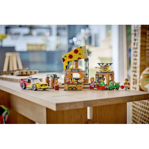 LEGO® City Εμπειρία Παράδοσης Πίτσας με Οχήματα - 60496 60496 5702018056875