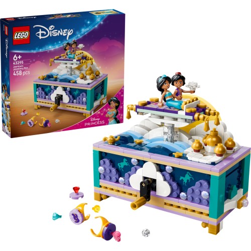 LEGO®  Disney Princess Κοσμηματοθήκη της Γιασμίν, Παιχνίδι κατασκευής 43295 43295 5702018066836
