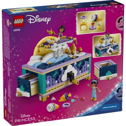 LEGO®  Disney Princess Κοσμηματοθήκη της Γιασμίν, Παιχνίδι κατασκευής 43295 43295 5702018066836
