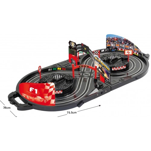 Toys-shop Choice B/O Αυτοκινητόδρομος Μπαταρίας Πτυσσόμενος Σε Βαλίτσα JB049607 6990416496075