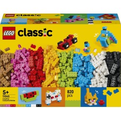 LEGO® Classic Δημιουργικά Πολύχρωμα Τουβλάκια, Παιχνίδι Κατασκευής 11045 11045 5702018054772