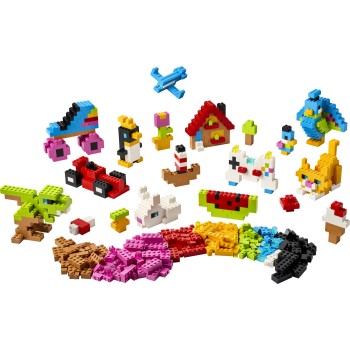 LEGO® Classic Δημιουργικά Πολύχρωμα Τουβλάκια, Παιχνίδι Κατασκευής 11045 11045 5702018054772