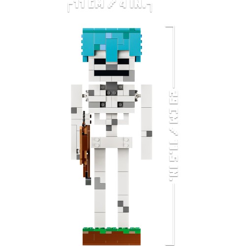 LEGO® Minecraft® Ο Σκελετός, Διακοσμητικό παιχνίδι gaming 21594 21594 5702018056035